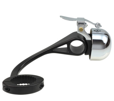 Crane E-ne SBR Bicycle Bell w/ Drop Bar Mount 