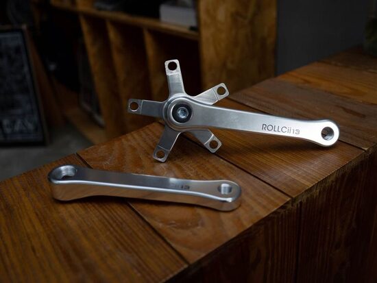 ROLLCii 13 CRANK SET BCD144 165 silver