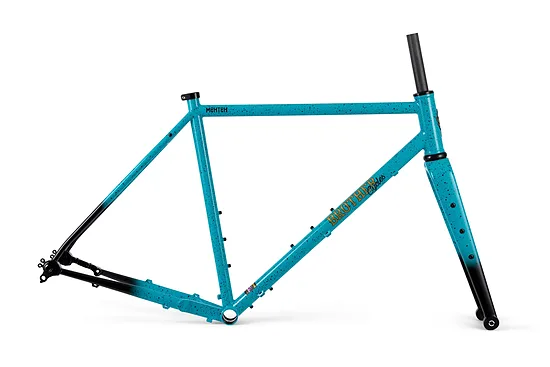 Brother Cycles Mehteh Frameset – Blue Lagoon