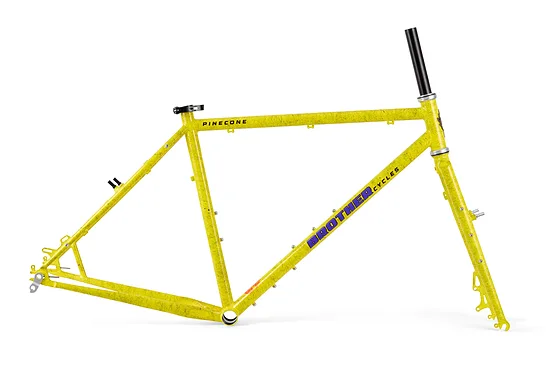 Brother Cycles Pinecone Frameset - Honey Yellow (Honey Monster)