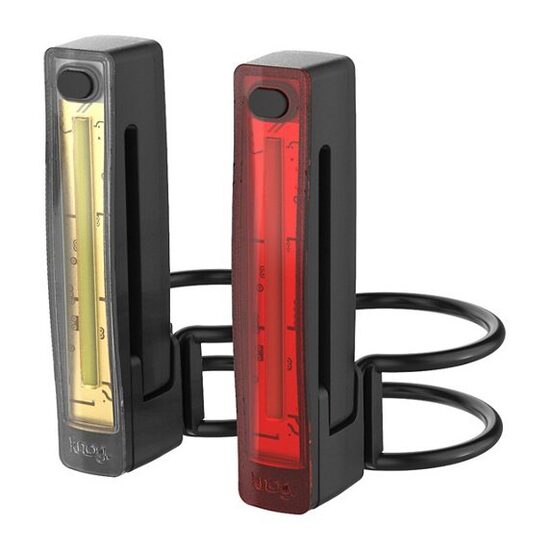 Belysning Knog Plus Twinpack svart